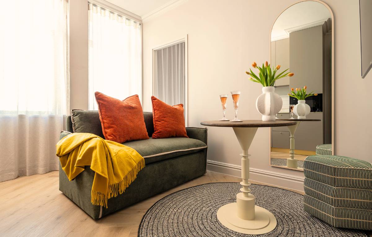 Lounge in Cape Town Apartment
